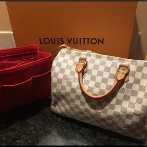 Authentic Louis Vuitton speedy 30 Azur